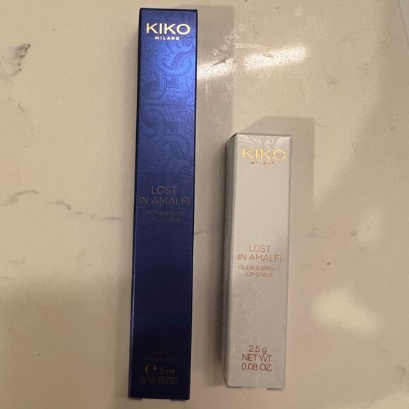 NWT- kiko cosmetics limited edition red lip colors lost in Amalfi - Picture 1 of 5